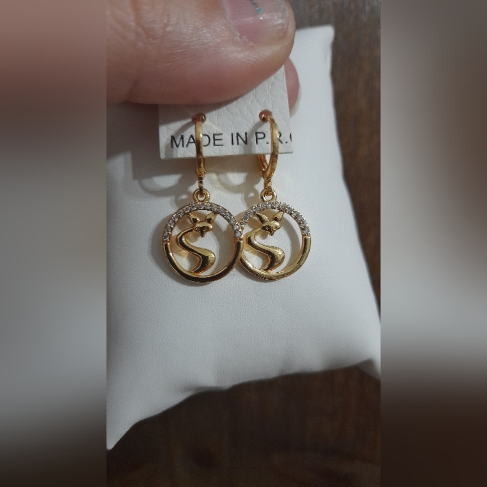 Fashion design fox earings